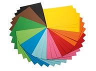 Farebný kartón 170g/m2, A4, 100 listov, mix 10 farieb. Farebný kartón 170g/m2, A4, 100 listov, mix 10 farieb.