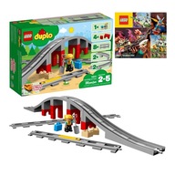 LEGO DUPLO Bricks Vlakové koľaje a viadukt 10872