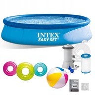 Expanzný bazén + filtračné čerpadlo 366x76cm INTEX