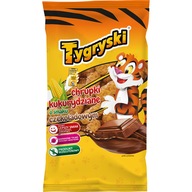 20x 70g TIGERS Kukuričné ​​chrumky čokoládové KARTÓN