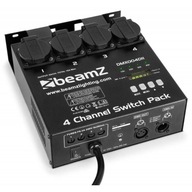 DMX OVLÁDAČ OSVETLENIA 4-kanálový SWITCHPACK DMX OVLÁDAČ OSVETLENIA 4-kanálový SWITCHPACK