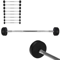 PEVNÁ HLADINA, rovná TYČ, ZAŤAŽENIE POGUMOU, 25 KG PEVNÁ HLADINA, rovná TYČ, ZAŤAŽENIE POGUMOU, 25 KG