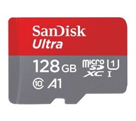 SANDISK Ultra microSD karta 128GB 100/U1 A1 (2022) SANDISK Ultra microSD karta 128GB 100/U1 A1 (2022)