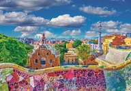 PUZZLE 1000EL VIEW PARK GUELL BARCELONA ŠPANIELSKO PUZZLE 1000EL VIEW PARK GUELL BARCELONA ŠPANIELSKO