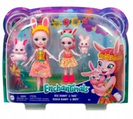 ENCHANTIMALS SISTERS BÁBIKA 2 BALENIE KRÁLIK HCF84