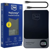 3mk MagSynergy Magnetic Wireless PowerBank MagSafe USB-C Lightning, batéria