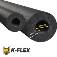 Izolačný gumový kryt na potrubie K-Flex ST 19x18/2mb