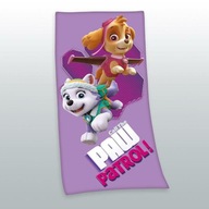 Detská osuška 70x140 Paw Patrol fialová bavlna Detská osuška 70x140 Paw Patrol fialová bavlna