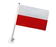Auto Flag POĽSKO Polish PREMIUM
