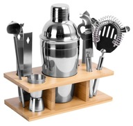 BARMANSKÝ SET NA NÁPOJE SHAKER STJAK 9ks. BARMANSKÝ SET NA NÁPOJE SHAKER STJAK 9ks.