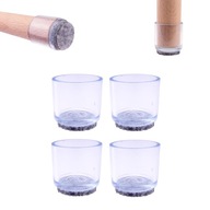 Silikónové poťahy s FELTOM 60mm na nohy stoličiek/stolov Silikónové poťahy s FELTOM 60mm na nohy stoličiek/stolov