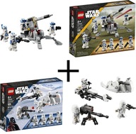 Bojová súprava LEGO Star Wars 75320 + klony 501. légie LEGO 75345