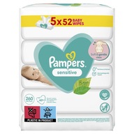 Pampers Sensitive obrúsky 260 ks. Pampers Sensitive obrúsky 260 ks.