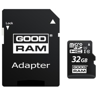 Pamäť GoodRam microSDHC 32GB!! trieda 10 UHS-I!!