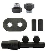 Termoventily 50mm TWINS antracit ľavé GZ1/2 AiO Termoventily 50mm TWINS antracit ľavé GZ1/2 AiO