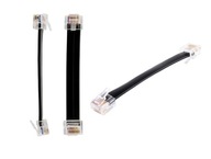 Patchcord RJ45-RJ45 20cm PLOCHÝ 0,2m 5ks Patchcord RJ45-RJ45 20cm PLOCHÝ 0,2m 5ks