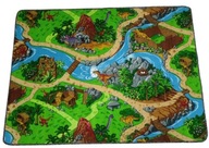 DETSKÝ KOBEREC DINO MAT DINOSAURS 80X120 DETSKÝ KOBEREC DINO MAT DINOSAURS 80X120