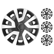 Univerzálne kryty nábojov Revo Silver Black (Van) 15 palcov Univerzálne kryty nábojov Revo Silver Black (Van) 15 palcov