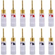 NAKAMICHI Pin Plugs STRAIGHT 2mm HQ OFC 12ks NAKAMICHI Pin Plugs STRAIGHT 2mm HQ OFC 12ks