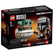 LEGO BrickHeadz 75317 Mandalorian a dieťa