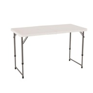 Polovičný rozkladací stôl 122 cm, výškovo nastaviteľný 4428 N/A
