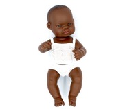 Miniland African Baby Doll 32 cm dievčatko