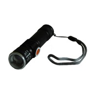 VÝKONNÁ LED ZOOM USB TAKTICKÁ BATERKA