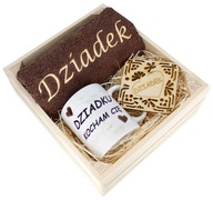 SKVELÝ DARČEK PRE DEDKA UTERÁK + KRABIČKA NA HRNKY SKVELÝ DARČEK PRE DEDKA UTERÁK + KRABIČKA NA HRNKY