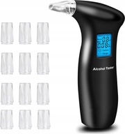 Alkohol tester LCD Sensitive s 12 náustkami