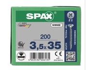 Skrutky do dreva SPAX 3,5 x 35 PZ kónická hlava Skrutky do dreva SPAX 3,5 x 35 PZ kónická hlava
