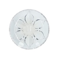 Dekoračný tanier KROKUS transparent 16 cm