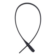 Kábel s Combi Zip Lock OXFORD, čierny, 470 mm