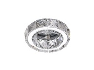 Zápustné svietidlo Crystal ESTER1 CHROME Azzardo Zápustné svietidlo Crystal ESTER1 CHROME Azzardo