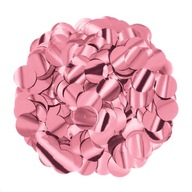 Konfety metalizované kruhy 15g Rose Gold Rose