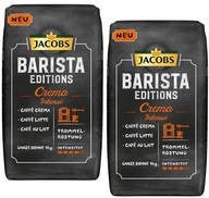 JACOBS BARISTA CREMA INTENSO zrnková káva 2x 1kg JACOBS BARISTA CREMA INTENSO zrnková káva 2x 1kg