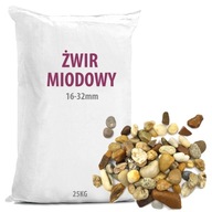 MED Záhradný štrk 16-32mm Kamene 25KG