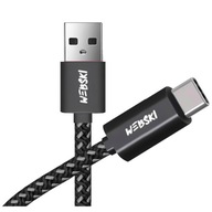 NABÍJACÍ KÁBEL TELEFÓNU USB - USB TYP C 200CM NABÍJACÍ KÁBEL TELEFÓNU USB - USB TYP C 200CM