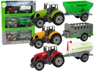 Súprava traktora a prívesu v 3 farbách – ideálne pre najmenších