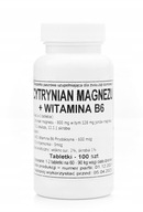Magnézium citrát 800 mg + B6 600 mcg 100 ks Podkowa