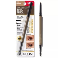 Revlon Colorstay Blonde precízna ceruzka na obočie so štetcom, 1 ks. Revlon Colorstay Blonde precízna ceruzka na obočie so štetcom, 1 ks.
