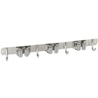 Vešiakový organizér držiak do stajní na kefy, hrable a pod. 380 x 29 mm Vešiakový organizér držiak do stajní na kefy, hrable a pod. 380 x 29 mm