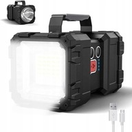 VÝKONNÁ DOBÍJATEĽNÁ LED BATERKA USB SEARCH 1200 VÝKONNÁ DOBÍJATEĽNÁ LED BATERKA USB SEARCH 1200