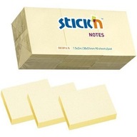 STICK"N podložky 38x51mm žlté pastely 12 blokov STICK"N podložky 38x51mm žlté pastely 12 blokov