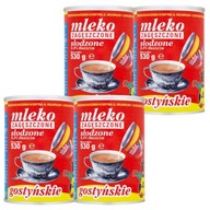 SM Gostyń Gostyń sladené kondenzované mlieko 8,0% 530 g x 4 kusy