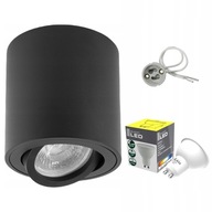 POVRCHOVÉ HALOGÉNOVÉ SVIETIDLÁ LED TRUBICA + GU10 9W POVRCHOVÉ HALOGÉNOVÉ SVIETIDLÁ LED TRUBICA + GU10 9W