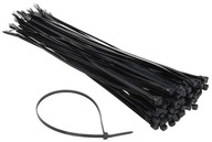 KÁBLOVÉ PÁSKY UV čierna 7,6x400 mm 100 ks. KÁBLOVÉ PÁSKY UV čierna 7,6x400 mm 100 ks.