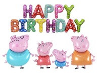 SADA 17 VÝKONNÝCH BALÓNOV BALÓN PEPPA PIG SADA 17 VÝKONNÝCH BALÓNOV BALÓN PEPPA PIG