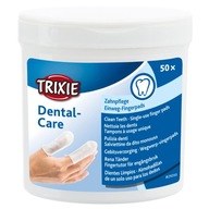 Postieľky na prsty Trixie Clean Teeth 50 ks