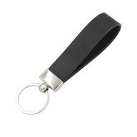 PREMIUM čierny kožený prívesok na kľúče, elegantný prívesok na auto PREMIUM čierny kožený prívesok na kľúče, elegantný prívesok na auto
