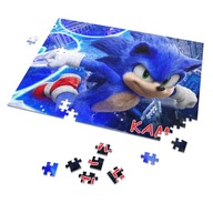 Puzzle + NAME box SONIC the Hedgehog A4 110 el Puzzle + NAME box SONIC the Hedgehog A4 110 el
